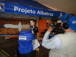 Estande do Projeto Albatroz