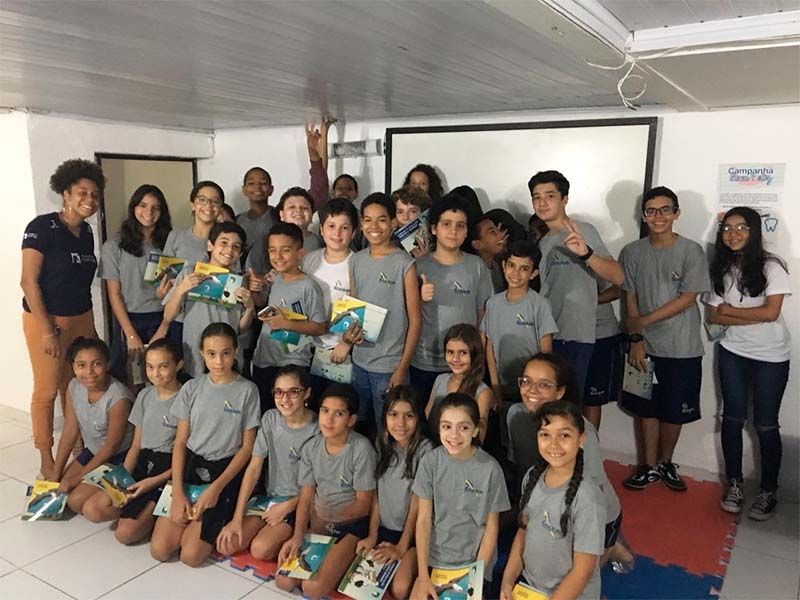 Foto Notícias_Albatroz na Escola_Colégio Portal Brasil